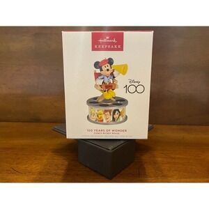 Disney 100 Years of Wonder Director Mickey‎ Mouse Hallmark Ornament
